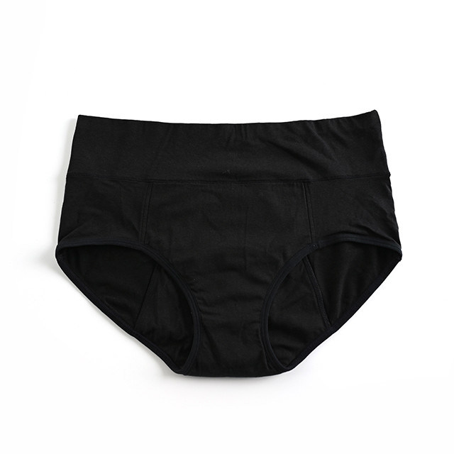 Woman underwear  4 layer period panties high absorbing 25-35ml middle rise